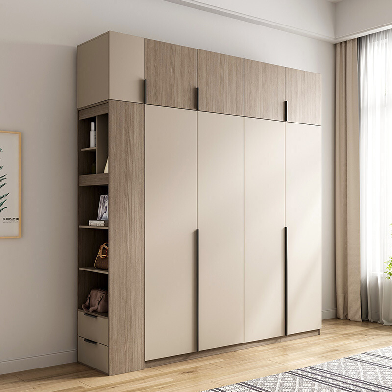 Wooden wardrobe