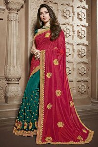 Exlclusive Designer Embrodery Women Party Wear Saree