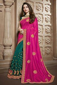 Exlclusive Designer Embrodery Women Party Wear Saree
