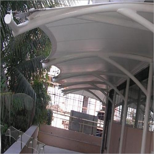 PVC Modular Tensile Structures - Steel, Customized Shape, Waterproof, White | Easily Assembled Design by Ferrari, Mehler, SRF