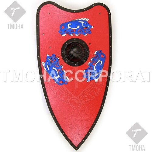 Medieval Shield  Decorative Shield  Armor Shield  Handmade Shield  Decorative Shield Shield with Celtic Boars MS0046