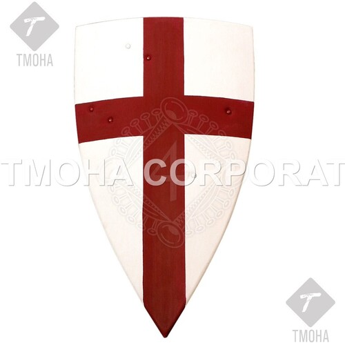 Medieval Shield  Decorative Shield  Armor Shield  Handmade Shield  Decorative Shield Kite Shield of Templar MS0047