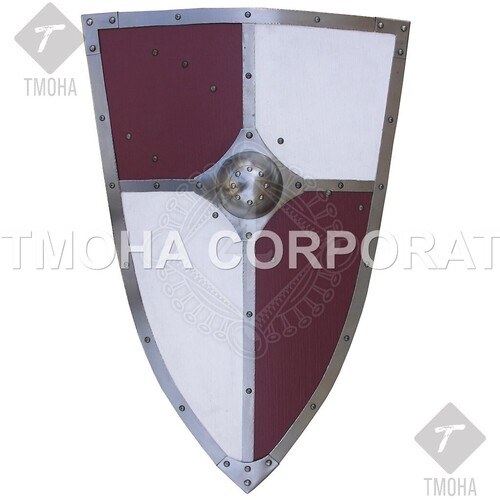 Medieval Shield  Decorative Shield  Armor Shield  Handmade Shield  Decorative Shield Kite shield with boss MS0048