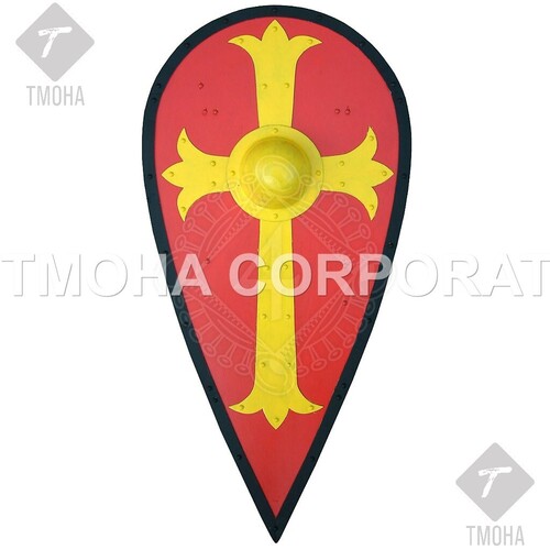 Medieval Shield  Decorative Shield  Armor Shield  Handmade Shield  Decorative Shield Kite shield with cross MS0049