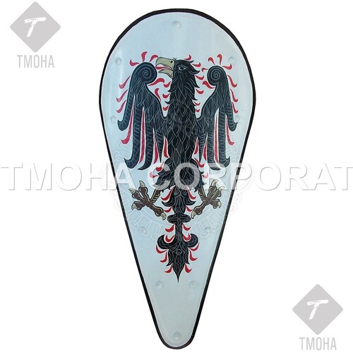Medieval Shield  Decorative Shield  Armor Shield  Handmade Shield  Decorative Shield Almond shaped shield / Norman shield MS0054