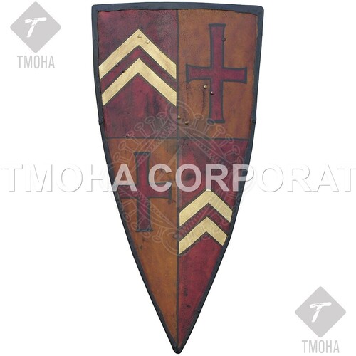 Medieval Shield  Decorative Shield  Armor Shield  Handmade Shield  Decorative Shield Crusader shield MS0057