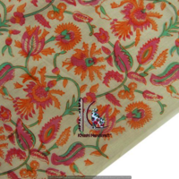 6 Kam Gad And Gal Hand Block Bagru Sanganeri Print Floral Cotton Fabric