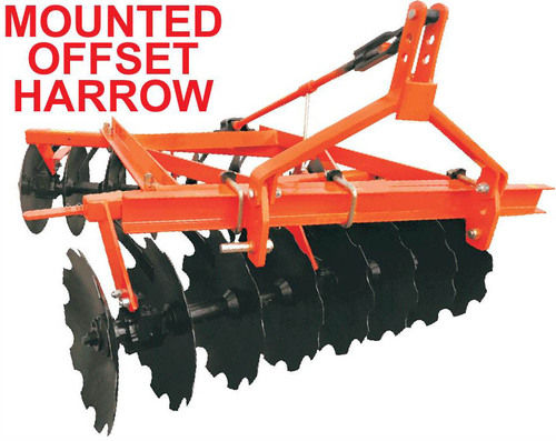 Mounted Offset Harrow