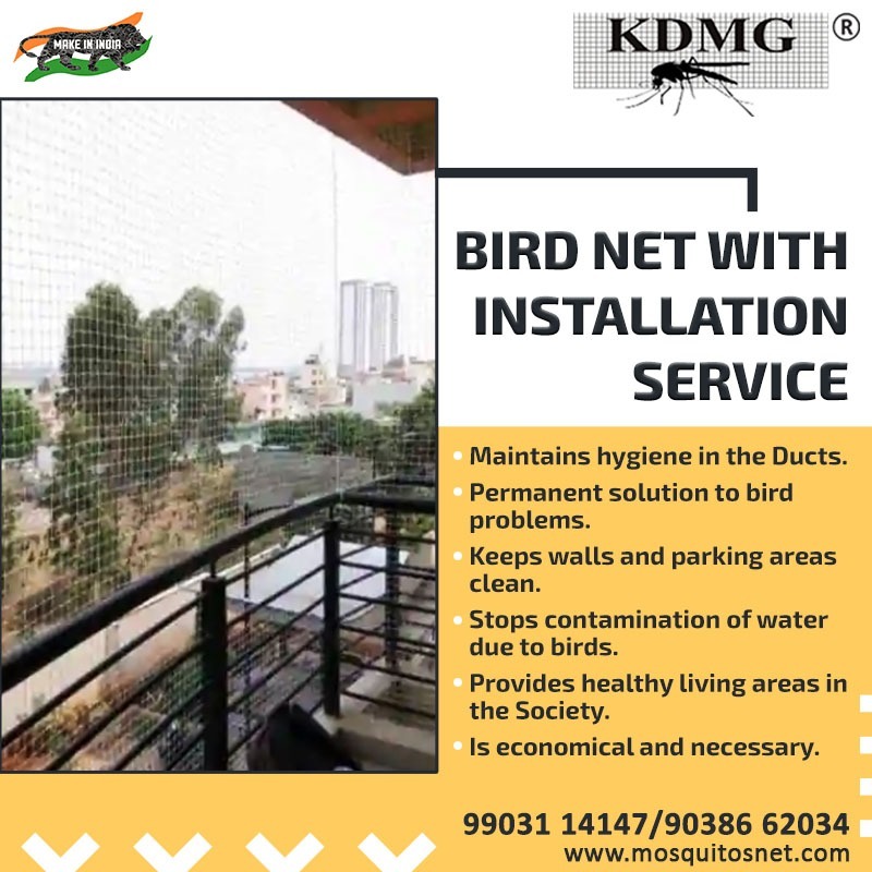 Bird Nets with Installation Services
