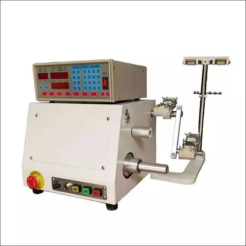 Low Energy Consumption Semi-Automatic Double Spindle Coil Winding Machine