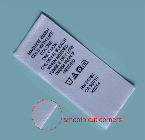 Ultrasonic cutting labels