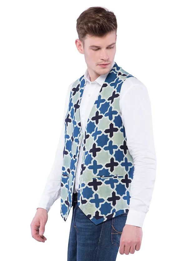 Ajrakh Bandi Jacket