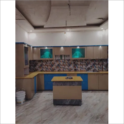 Easy To Clean Hdhmr Modular Kitchen