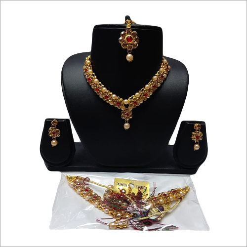 Alloy Women Necklace Set Size: Customized