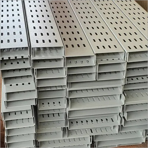 Galvanized Iron Cable Raceway - 2.5 m Length, 150 mm Width | Engineered for Cable Protection in Malls and Complexes