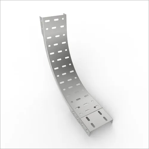 Cable Tray Bend - Stainless Steel, 20cm Length x 2mm Thickness, Polished Surface Finish | Durable Box Pack for Easy Handling