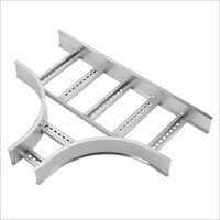 Ss Cable Tray Tee - Stainless Steel, 300mm Radius, 2mm Thickness | Hot-dip Galvanized, Grey Color, Ideal For Power And Control Cable Management