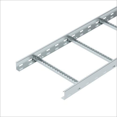 GI Ladder Cable Tray - 900 mm Width | Galvanized Iron Material, Standard Thickness 3 mm, Ideal for Industrial Power Distribution