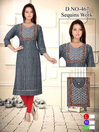 EMBROIDERY WORK KURTIS