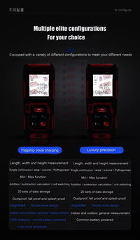 Laser Tape Measure Distance Meter Out Door 100M Laser Rangefinder Module For Interior Renovation