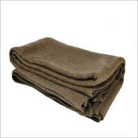 Woollen Army Blanket - Color: Brown