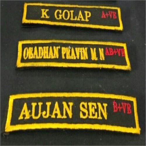 Army Uniform Name Plate