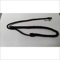 Washable Black Military Lanyard
