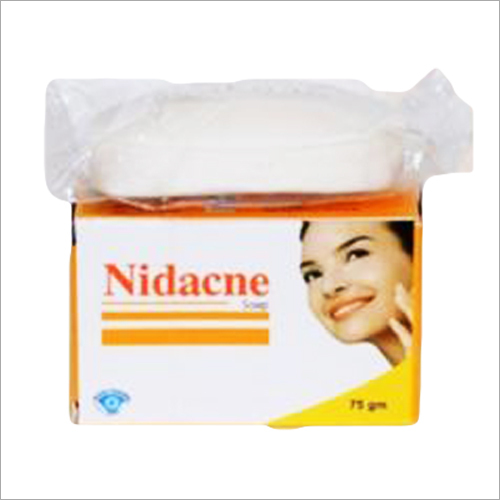 White Nidacne Soap