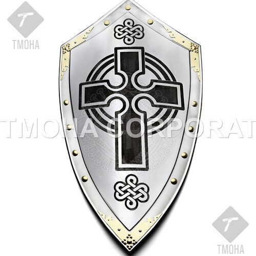 Medieval Shield  Decorative Shield  Armor Shield  Handmade Shield  Decorative Shield Scottish Cross Shield MS0097