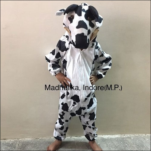 Cow Cartoon Costume Age Group: 3-5 Years