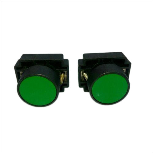 Plastic Jvs Make Green Push Button