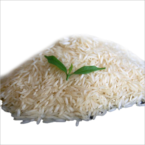 White Sharbati Steam Rice