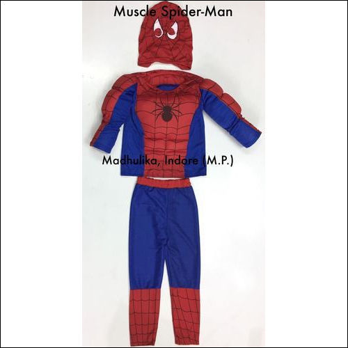 Muscle Spider Man Dress Age Group: Kids