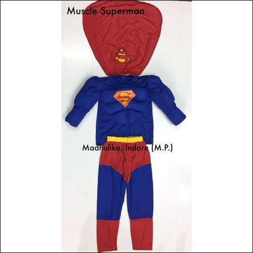 Superman Dress Muscle Age Group: Kids