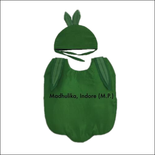 Capsicum Vegetable-Fruit Costume Dress For Kids