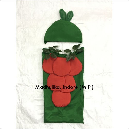 Lichi Fruit-vegetable Fancy Dress Costume For Kids