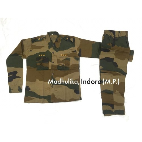 Madhulika Indian Army Military Costume