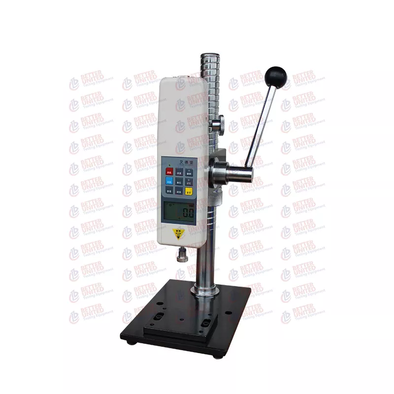 Snap Button Push Pull Test Machine with Tension Meter Snap Button Push Tester