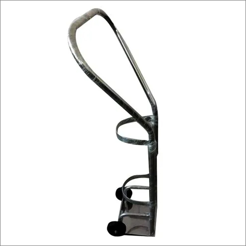 Stainless Steel Cylinder Trolley