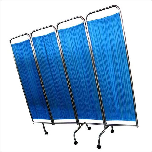 Adjustable Height Hospital Portable Folding Screen