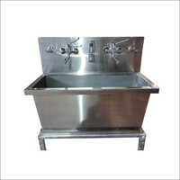 Sink Double Tap OT Surgical Scrub Station