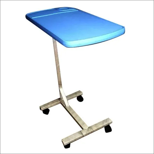 Adjustable Height Cardiac Overbed Table