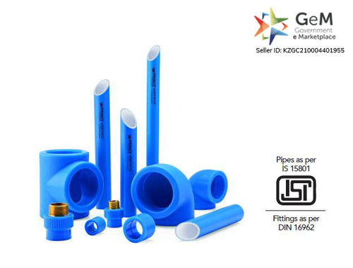 Plastic Pprc Blue Pipe