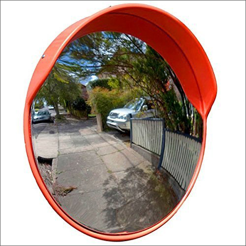 Orange Traffic Safety Convex Mirror