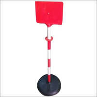 Red-white Road Traffic Sign Board