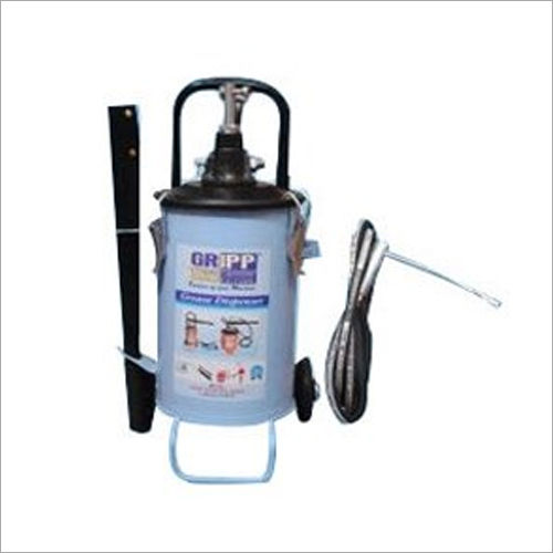 Blue Hand Operated Grease Pump