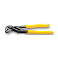 Steel Water Pump Plier - Color: Yellow