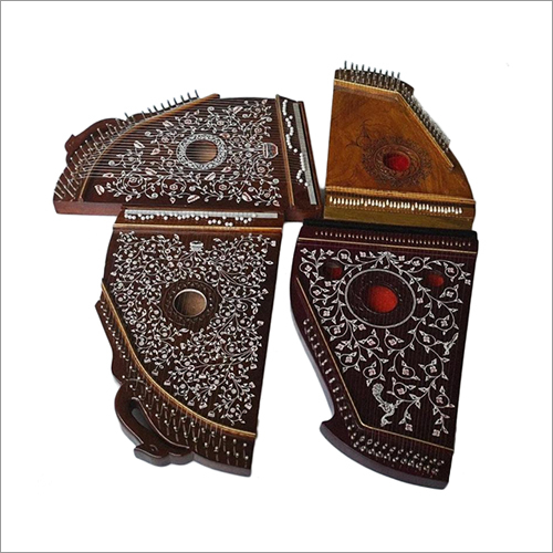 Carving Swarmandal Instruments