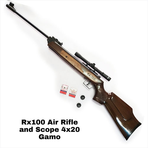 Air Gun And Scope 4x20 Gamo - Material: Metal