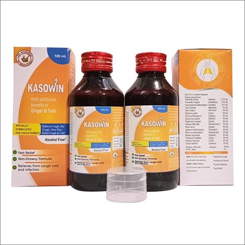 Honey Based Herbal Cough And Cold Syrup